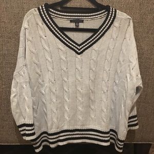 American Eagle preppy sweater
